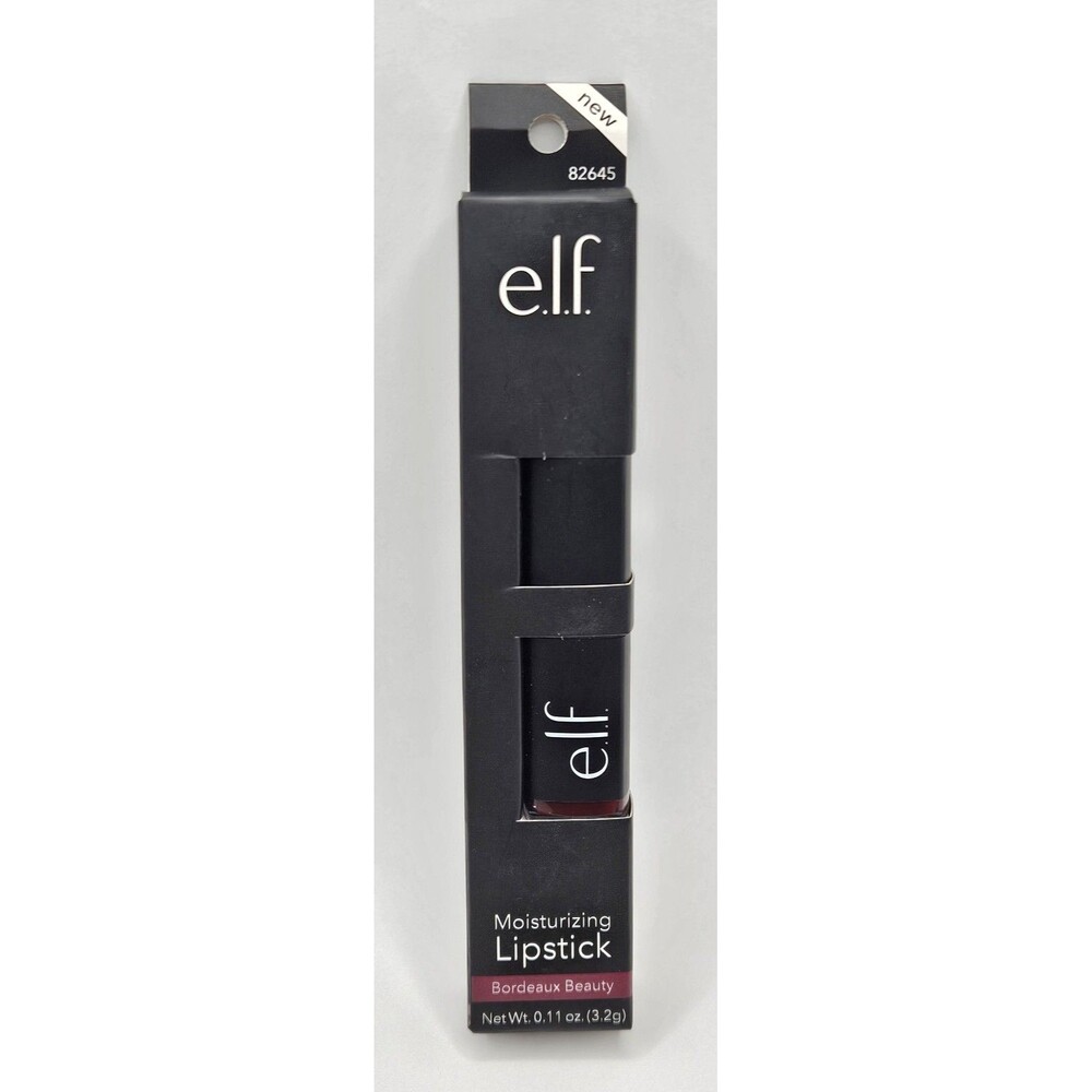 ELF Moisturizing Lipstick 82645 BORDEAUX BEAUTY NIB 0.11oz